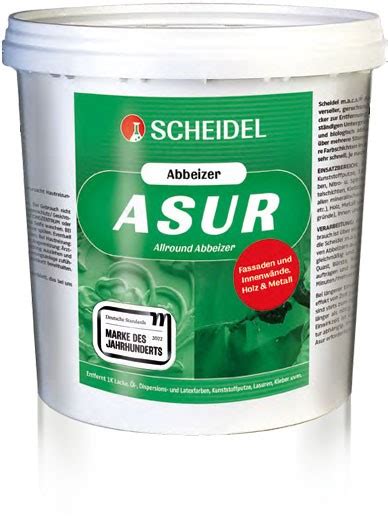 scheidel asur allround abbeizer|Scheidel Asur Allround Abbeizer, 1 l